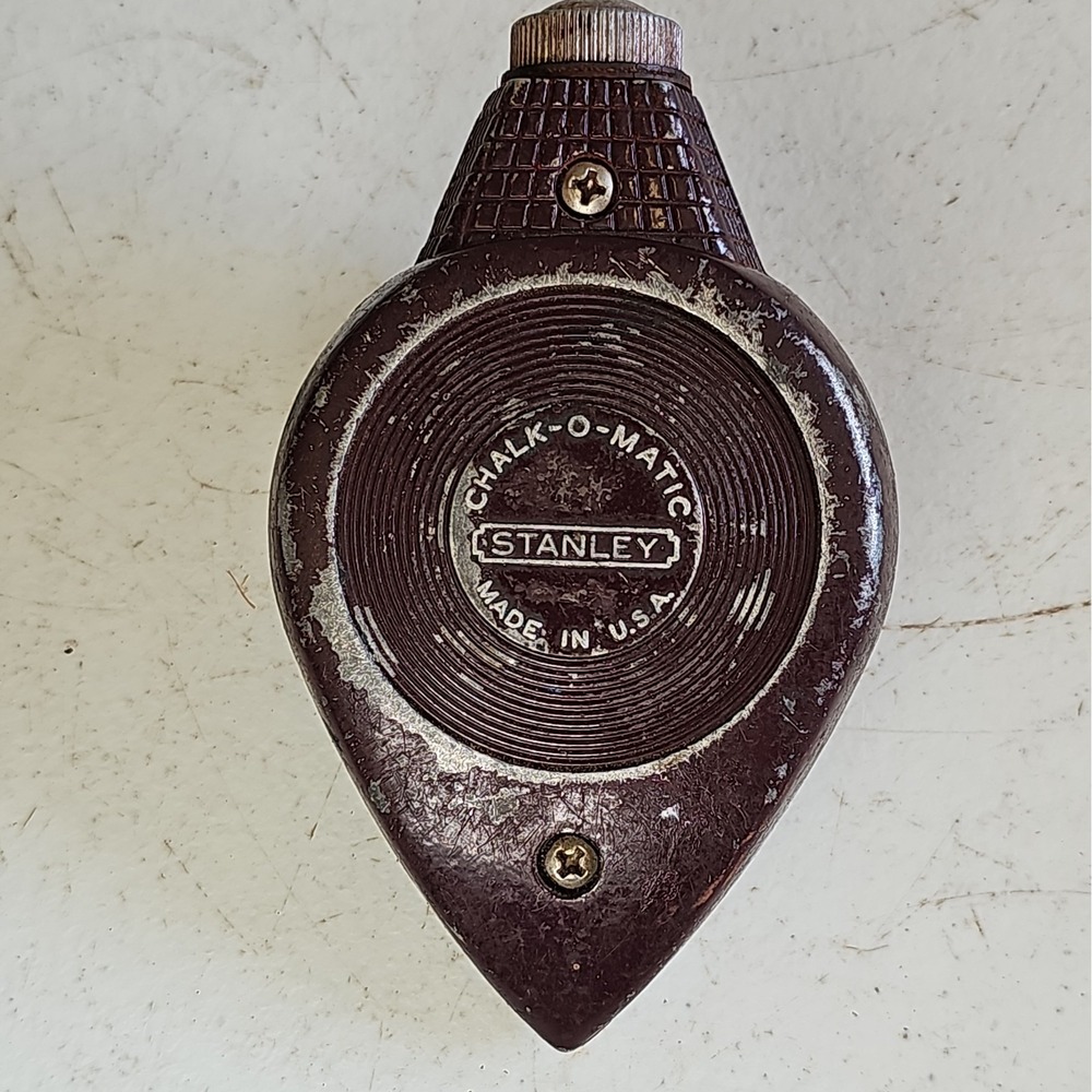 Stanley Chalk-O-Matic Chalk Line Tool Collectible Marking Tool